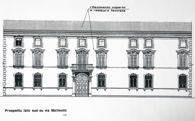 Restauro Facciata lato sud via Matteotti