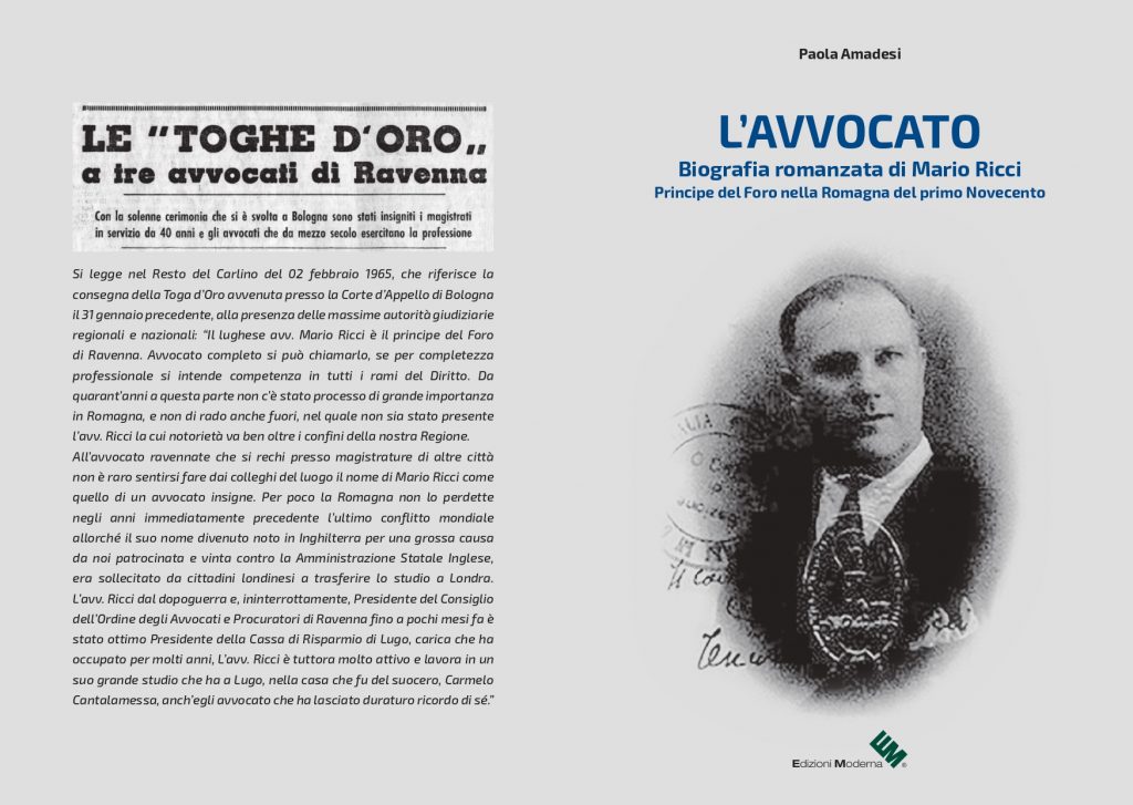 Rotary Lugo: presentato “L’Avvocato”, biografica romanzata di Mario Ricci